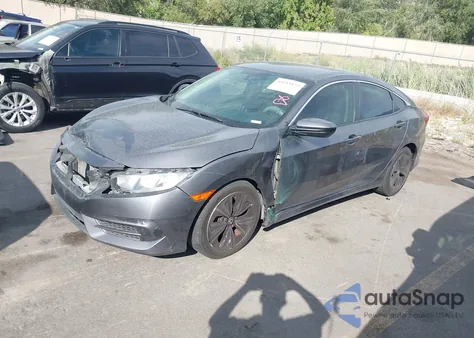 2016 Honda Civic Lx из США, поврежденный, VIN 2HGFC2F52GH553241